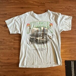 Graphic Short Sleeve Tee - Light Blue